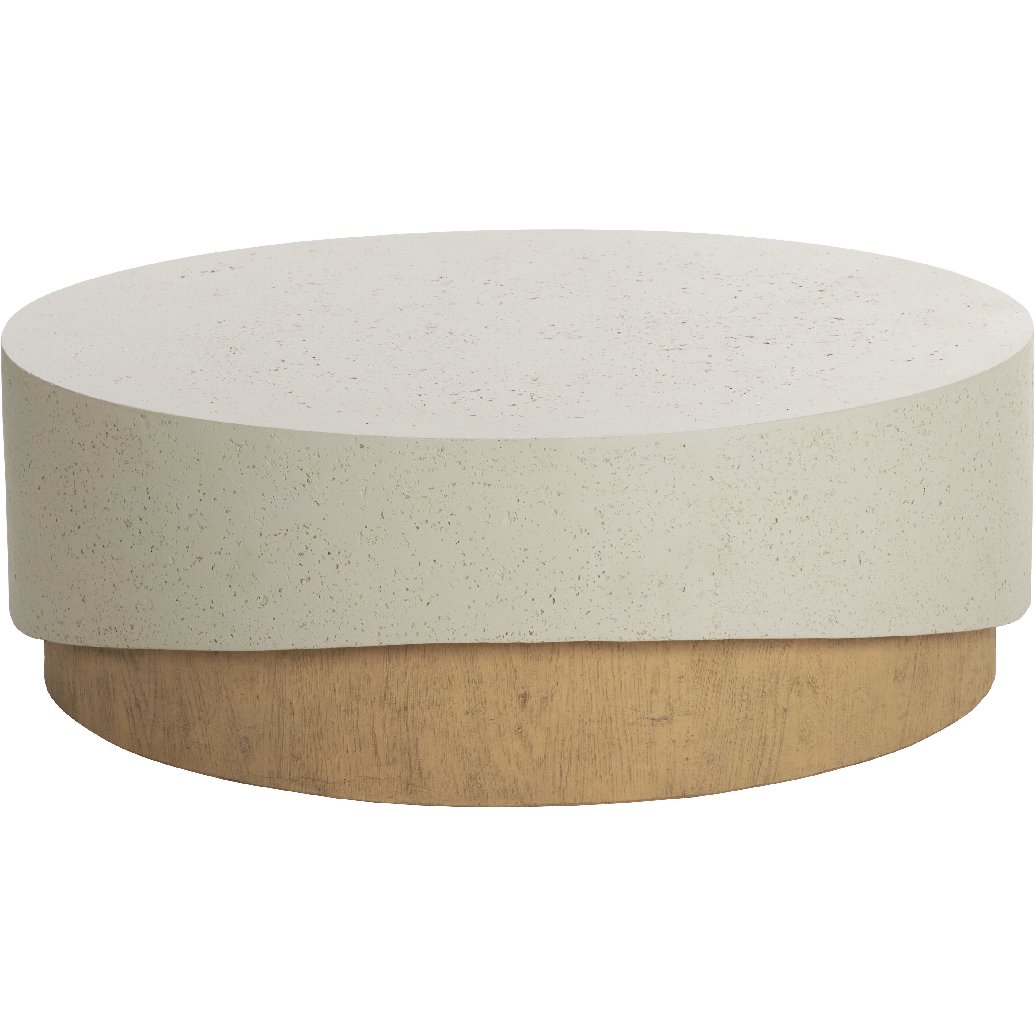 Patras 48 X 16.5 inch Cream / Light Brown Outdoor Coffee Table